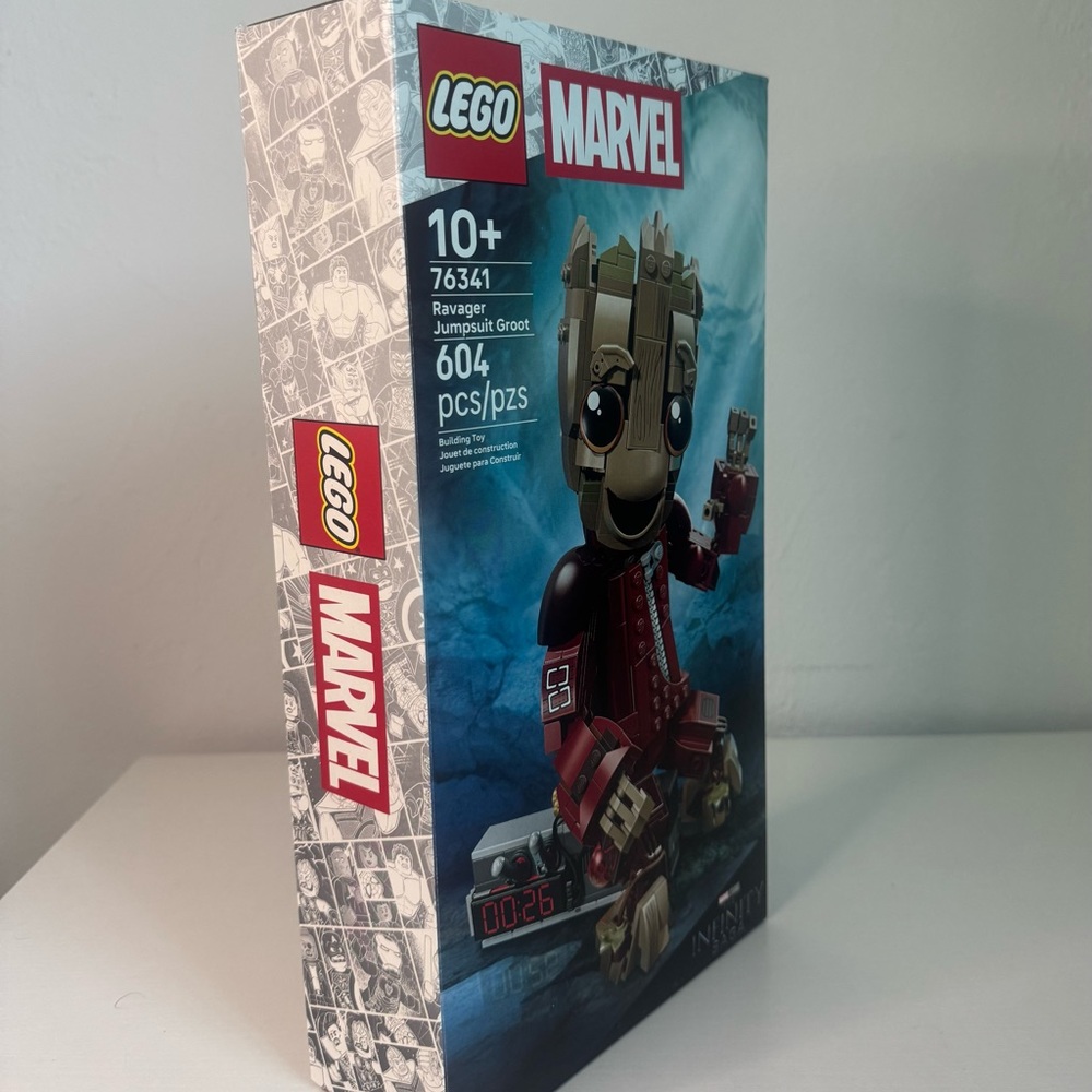 LEGO Marvel Ravager Jumpsuit Groot 76341 Baby Groot 604pcs new - Picture 4 of 5
